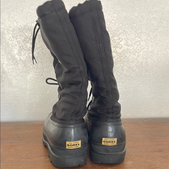 Sorel Black Rain & Snow Boots for Men - Picture 8 of 9